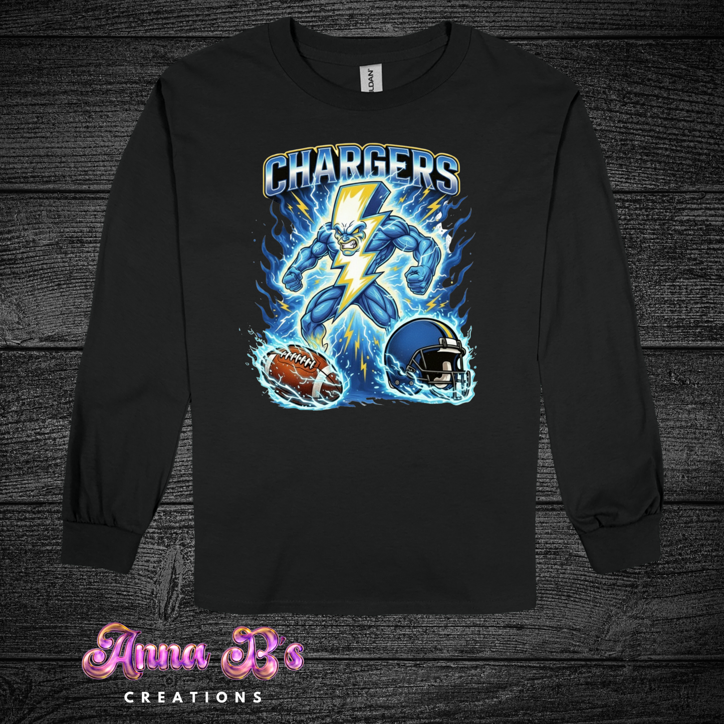 Los Angeles Chargers Fiery