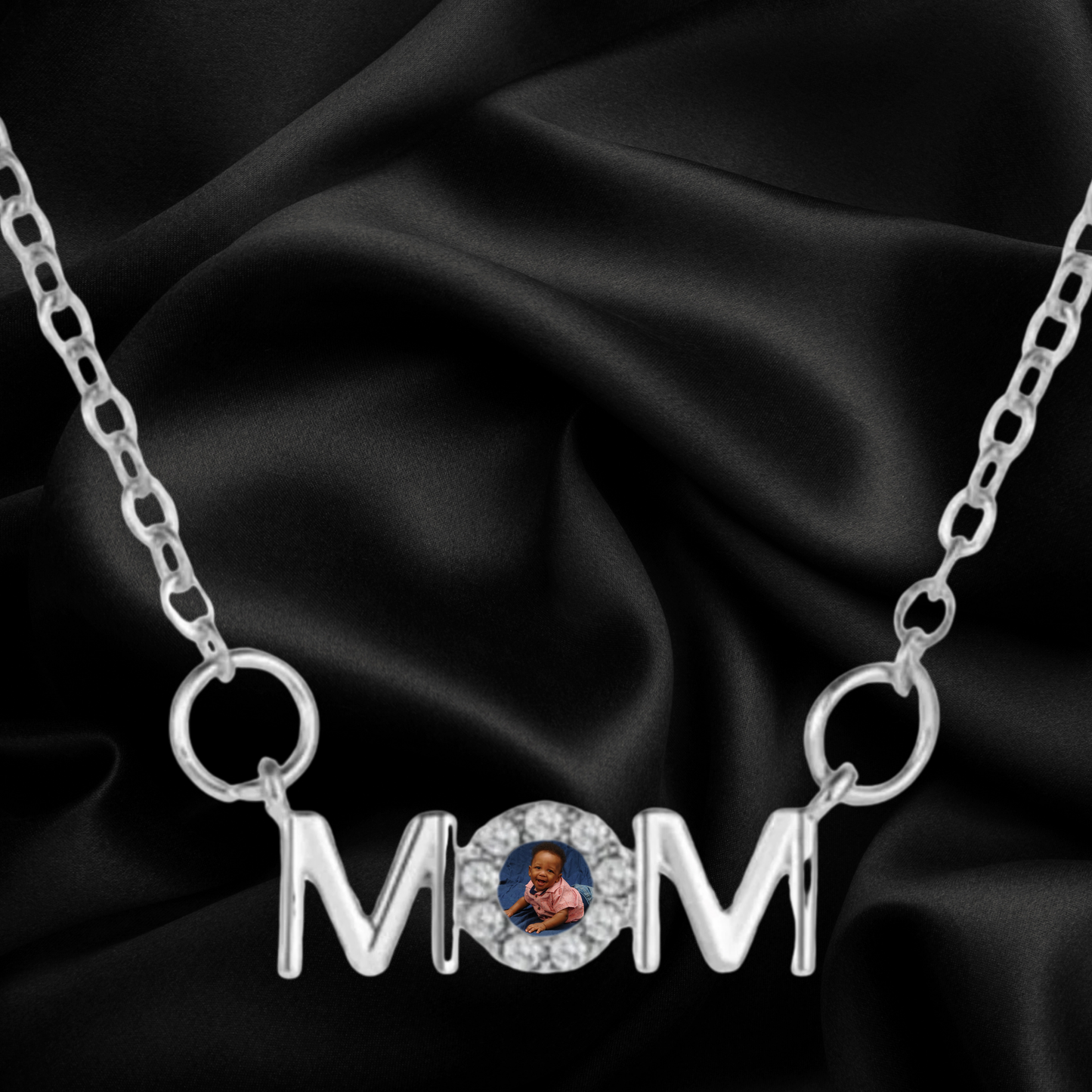 Mom Photo Necklace