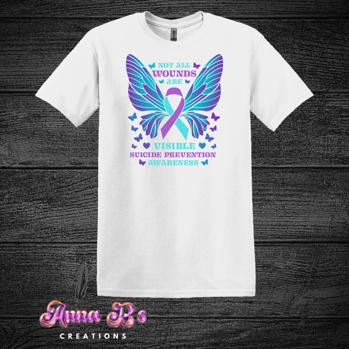 Not All Wounds are Visible Butterfly