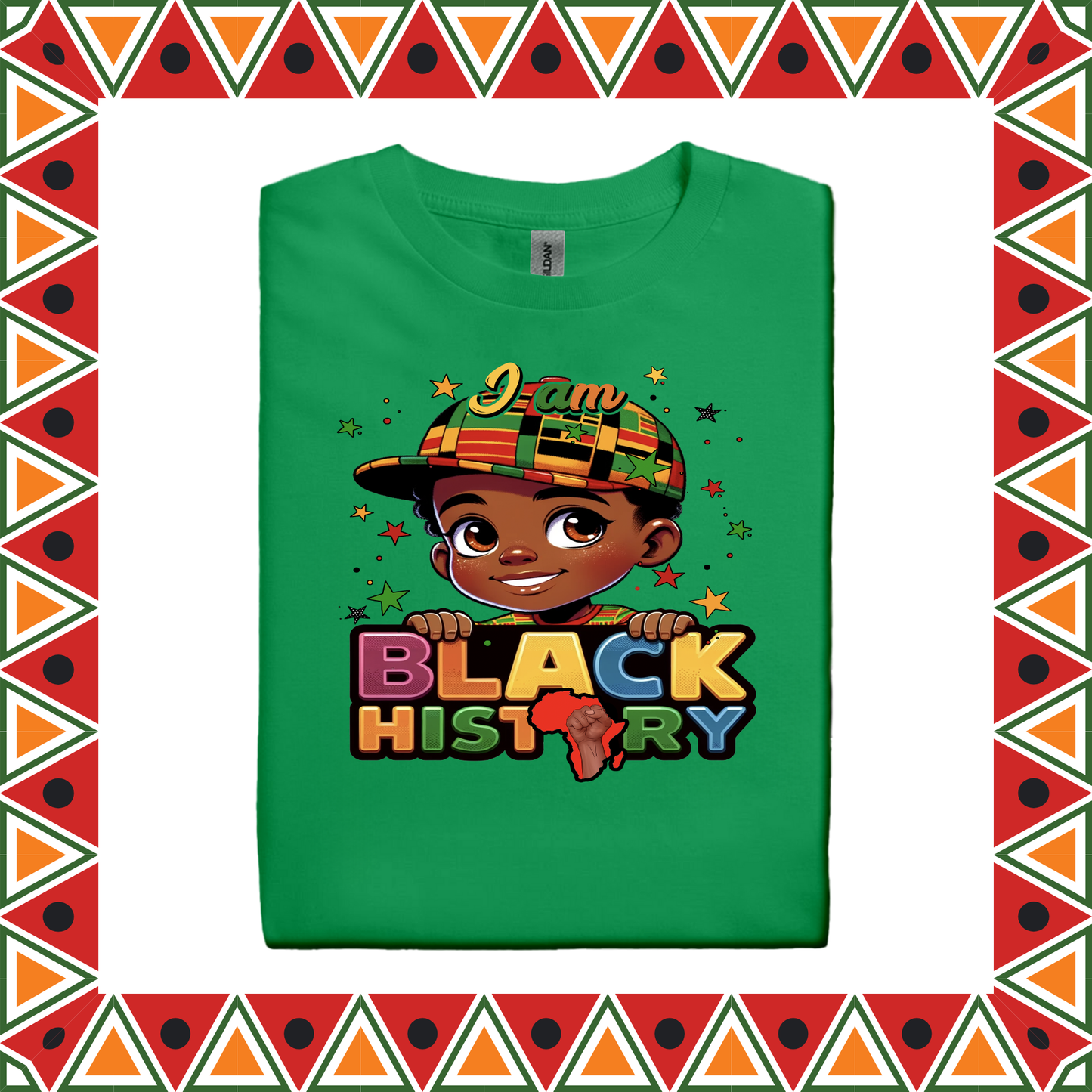 Male I am Black History (Adults S-XL)