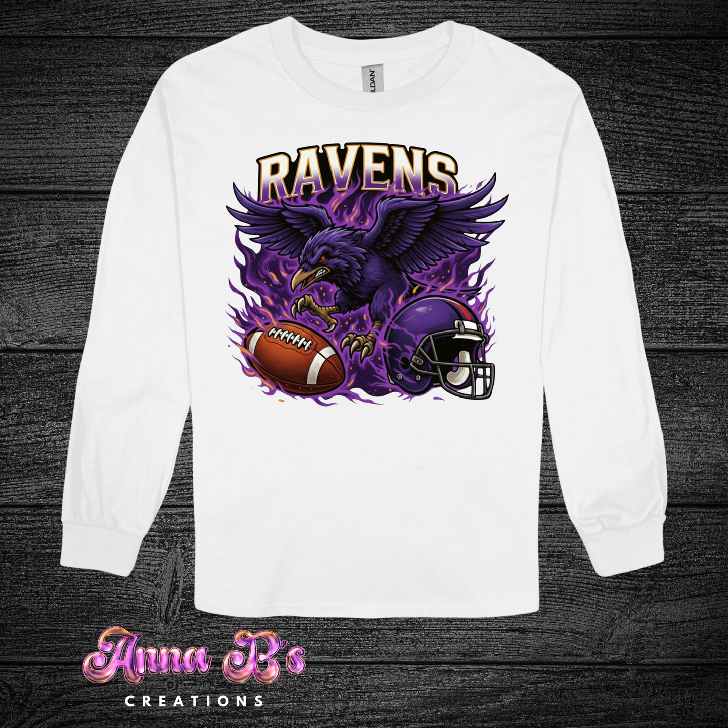 Baltimore Ravens Fiery