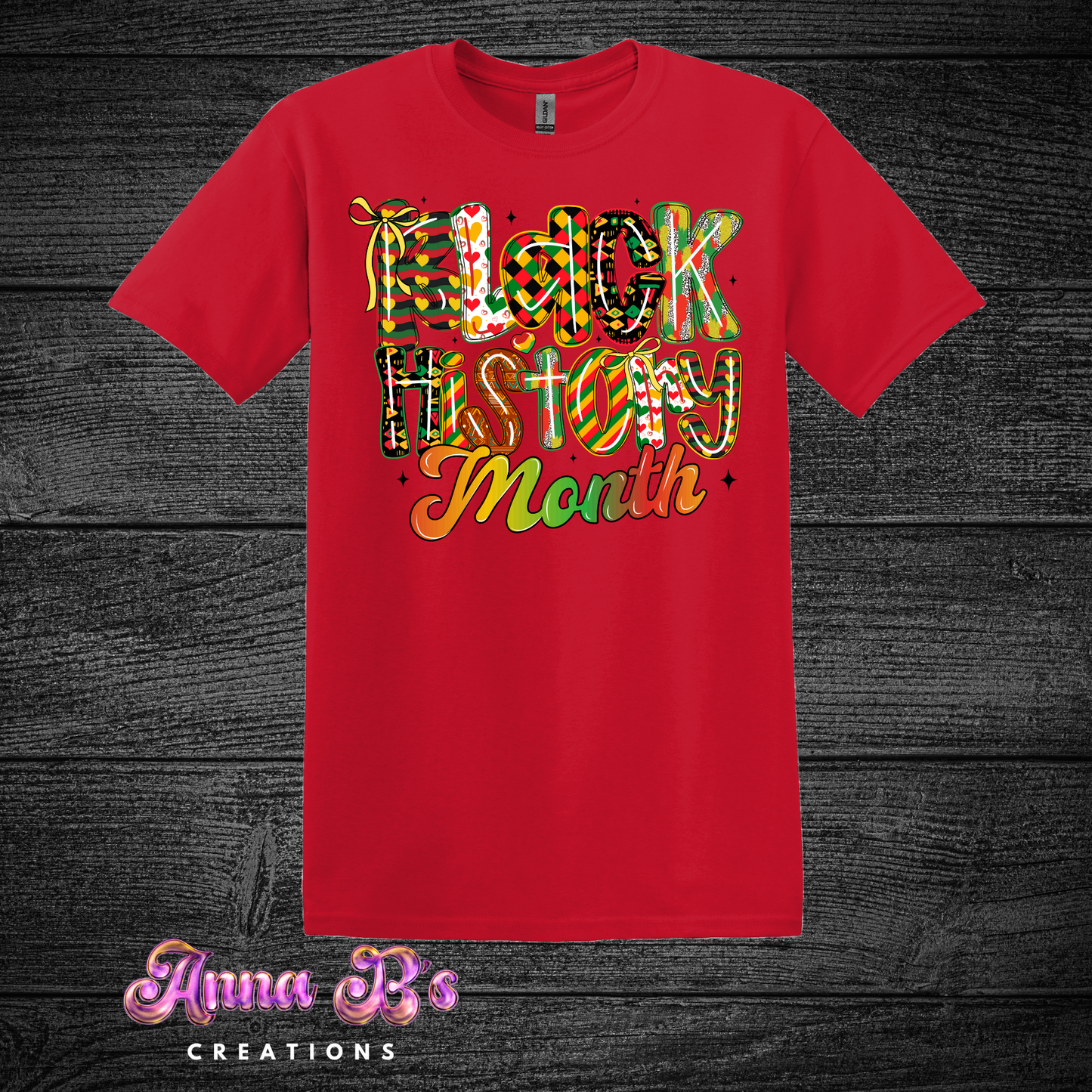 Black History Month- Patterned Letters