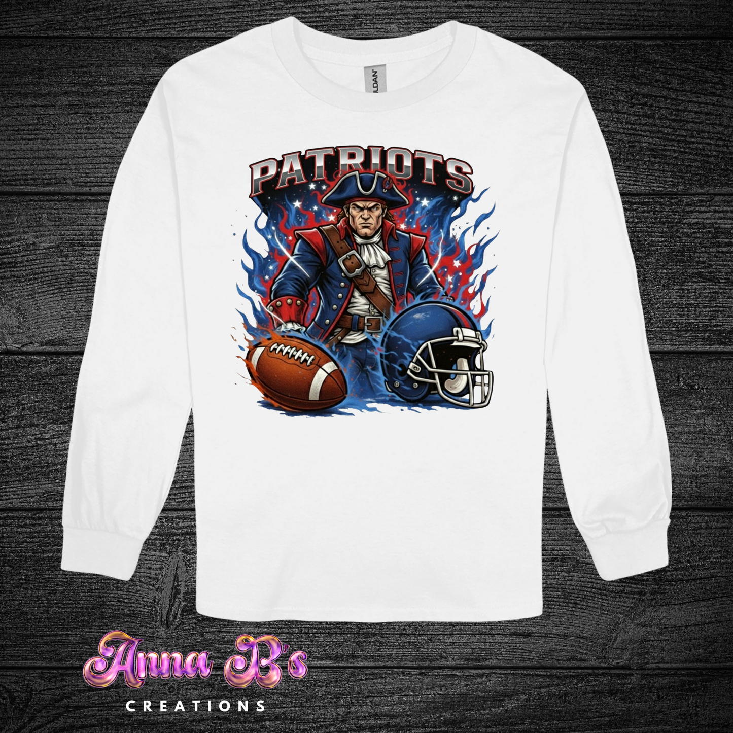New England Patriots Fiery
