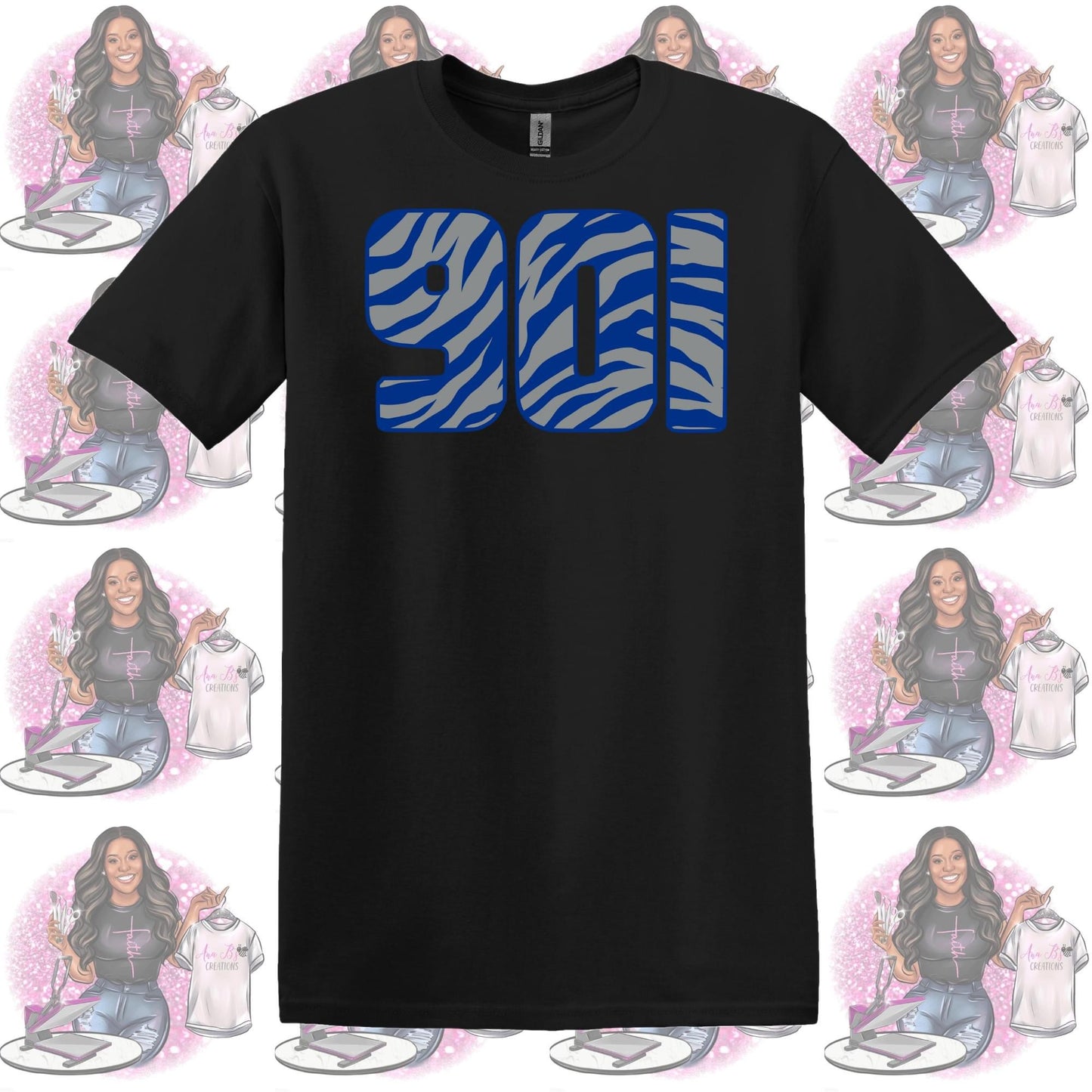 Blue Striped 901