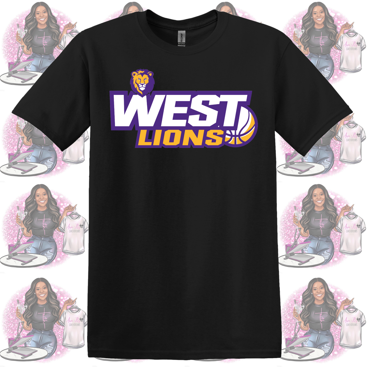 WJHS Lions- Basketball Shirts