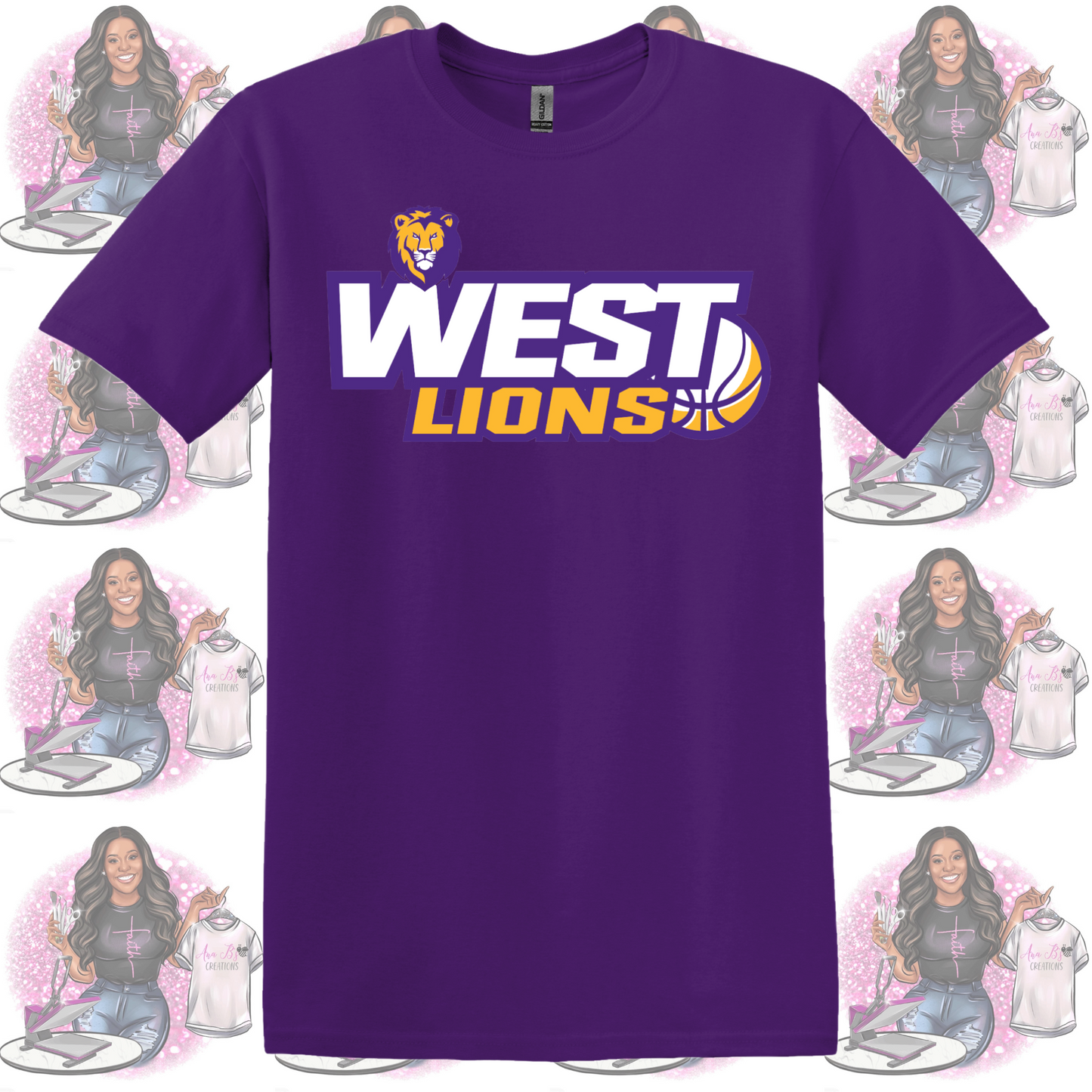 WJHS Lions- Basketball Shirts