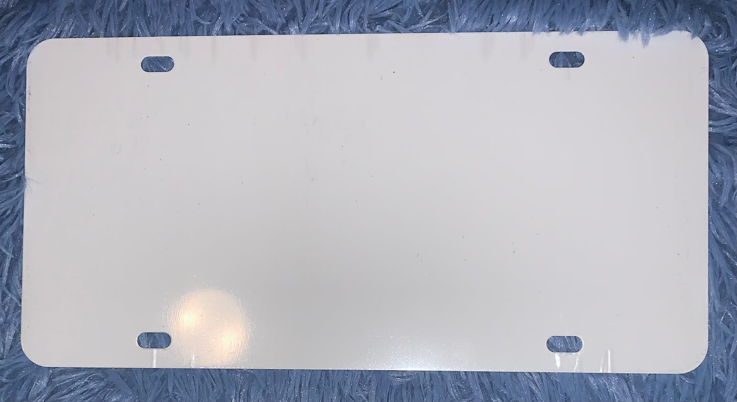 Custom License Plate