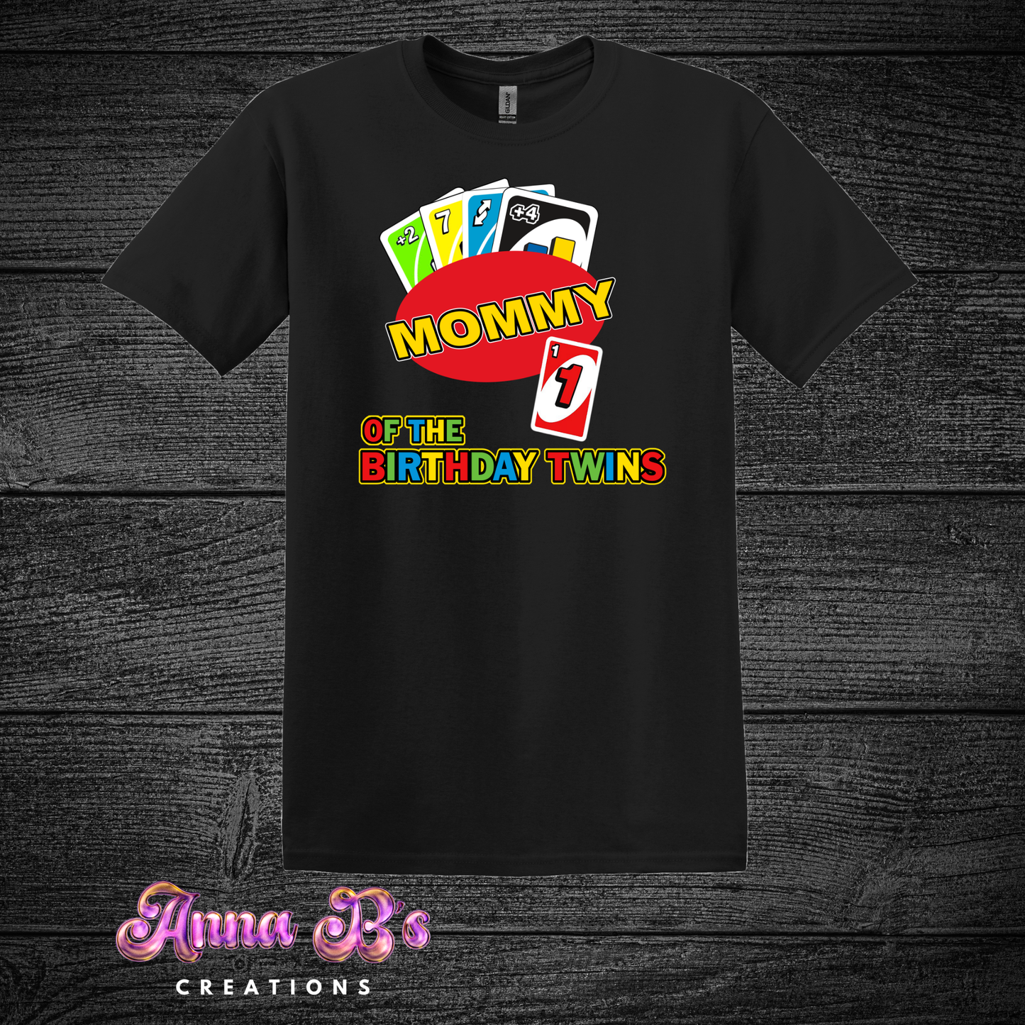 Twins Uno Birthday