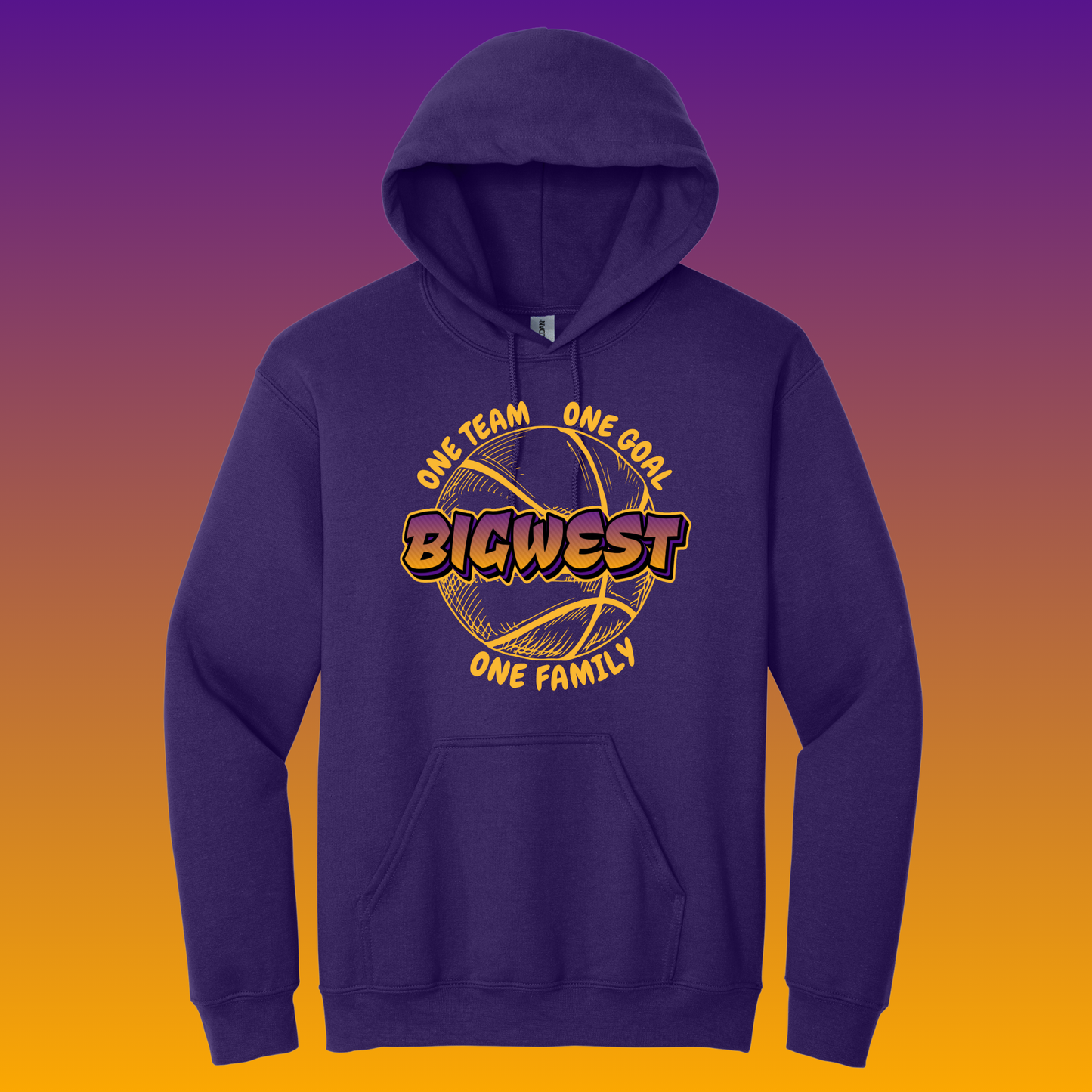 Big West- Basketball Hoodies