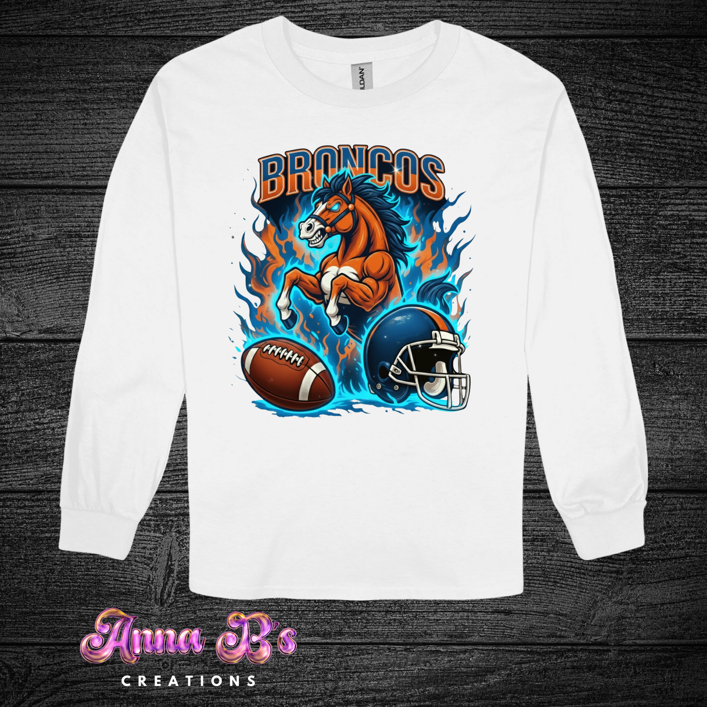 Denver Broncos Fiery