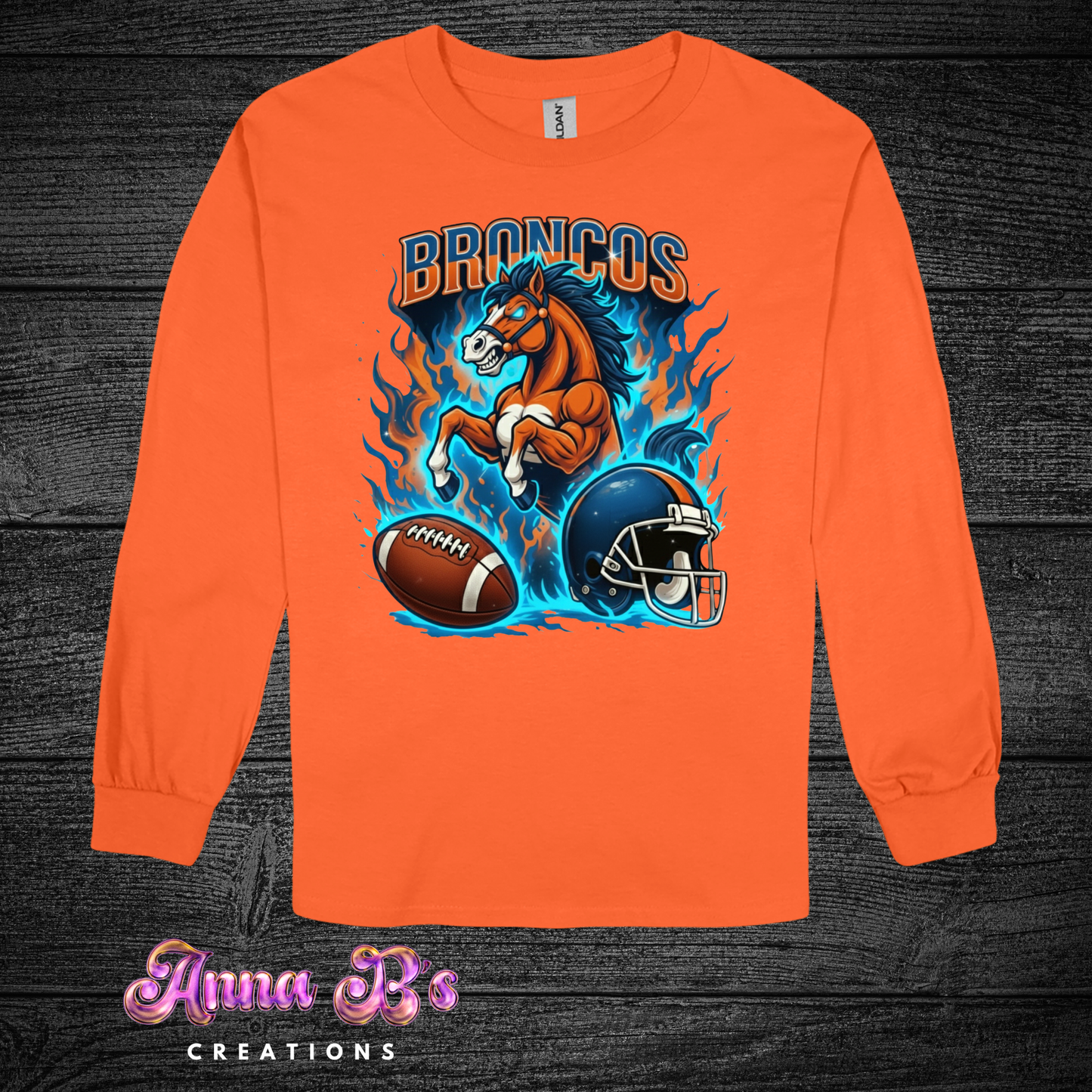 Denver Broncos Fiery