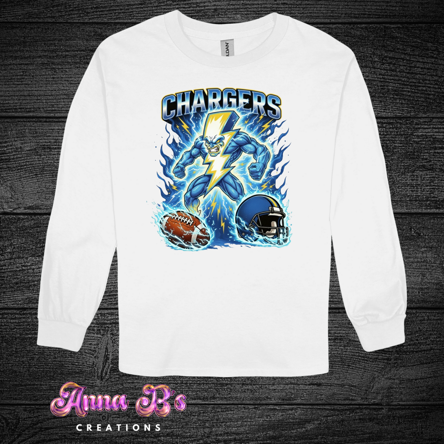 Los Angeles Chargers Fiery