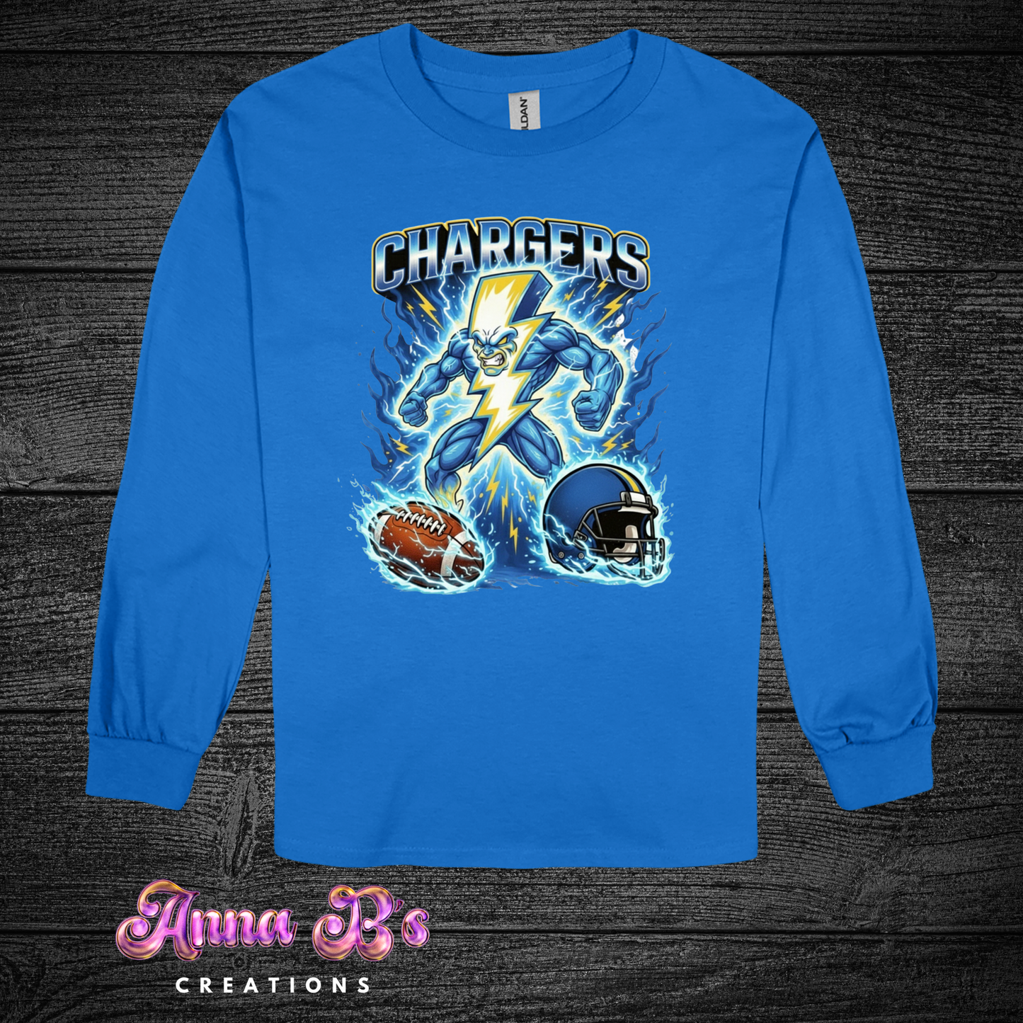 Los Angeles Chargers Fiery