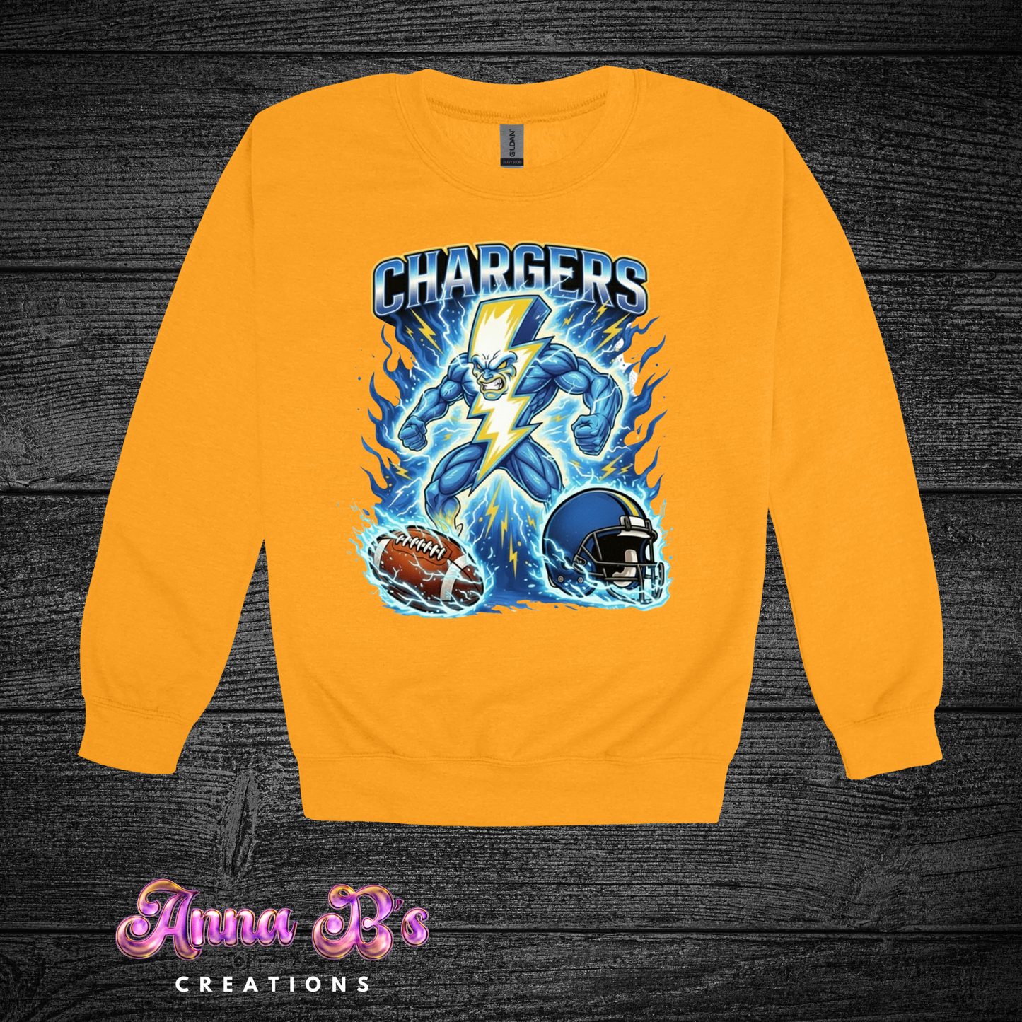 Los Angeles Chargers Fiery
