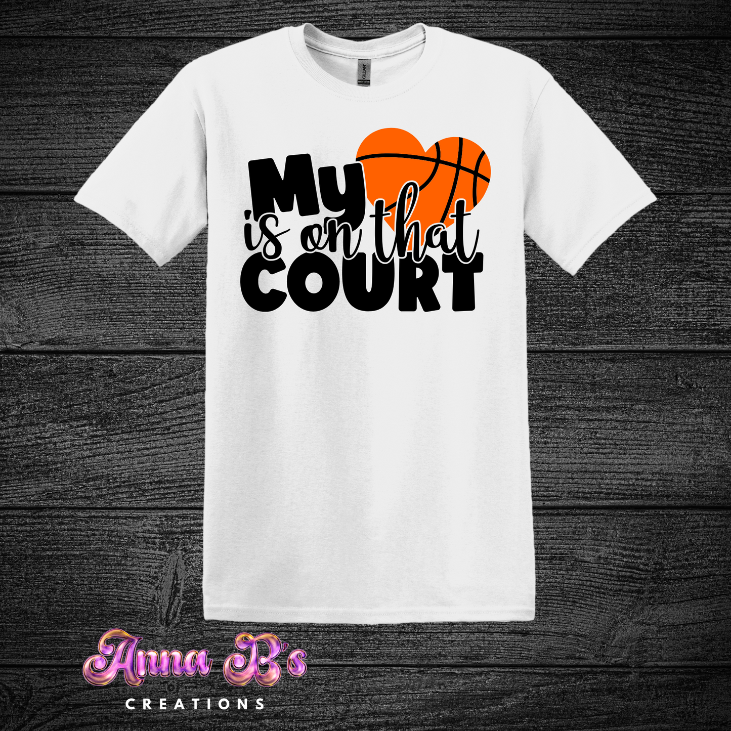 My Heart is on that Court- Style 3