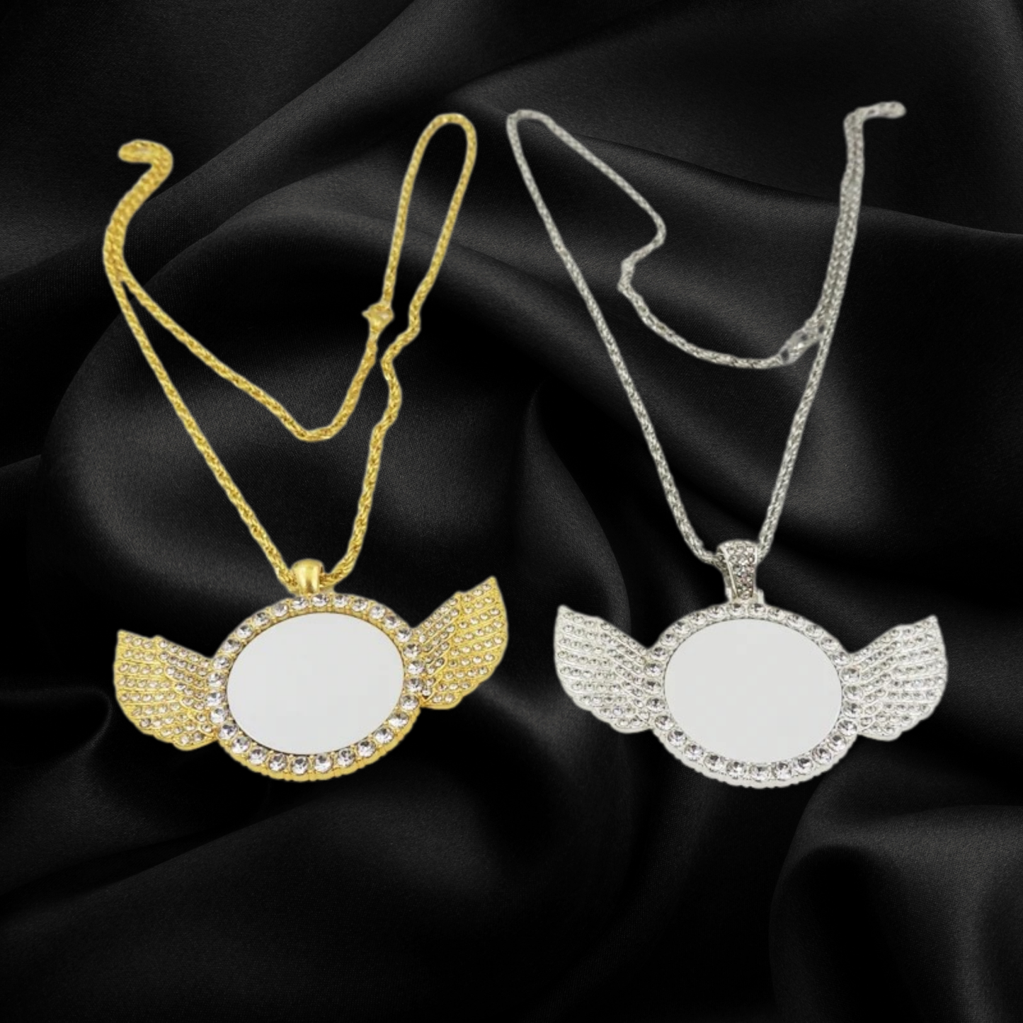 Angel Wing Photo Necklace
