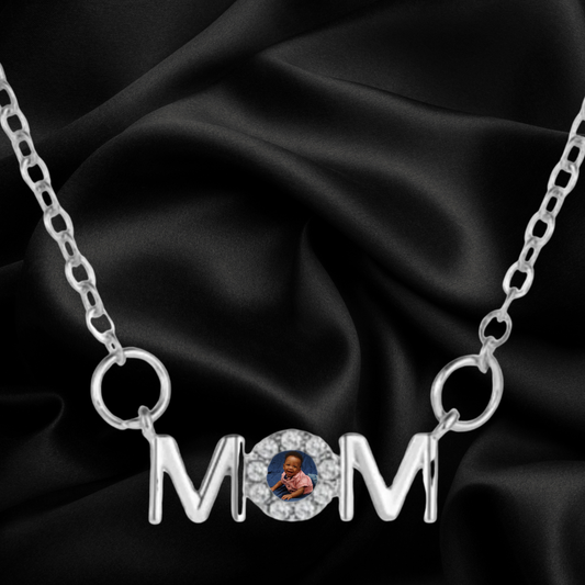 Mom Photo Necklace