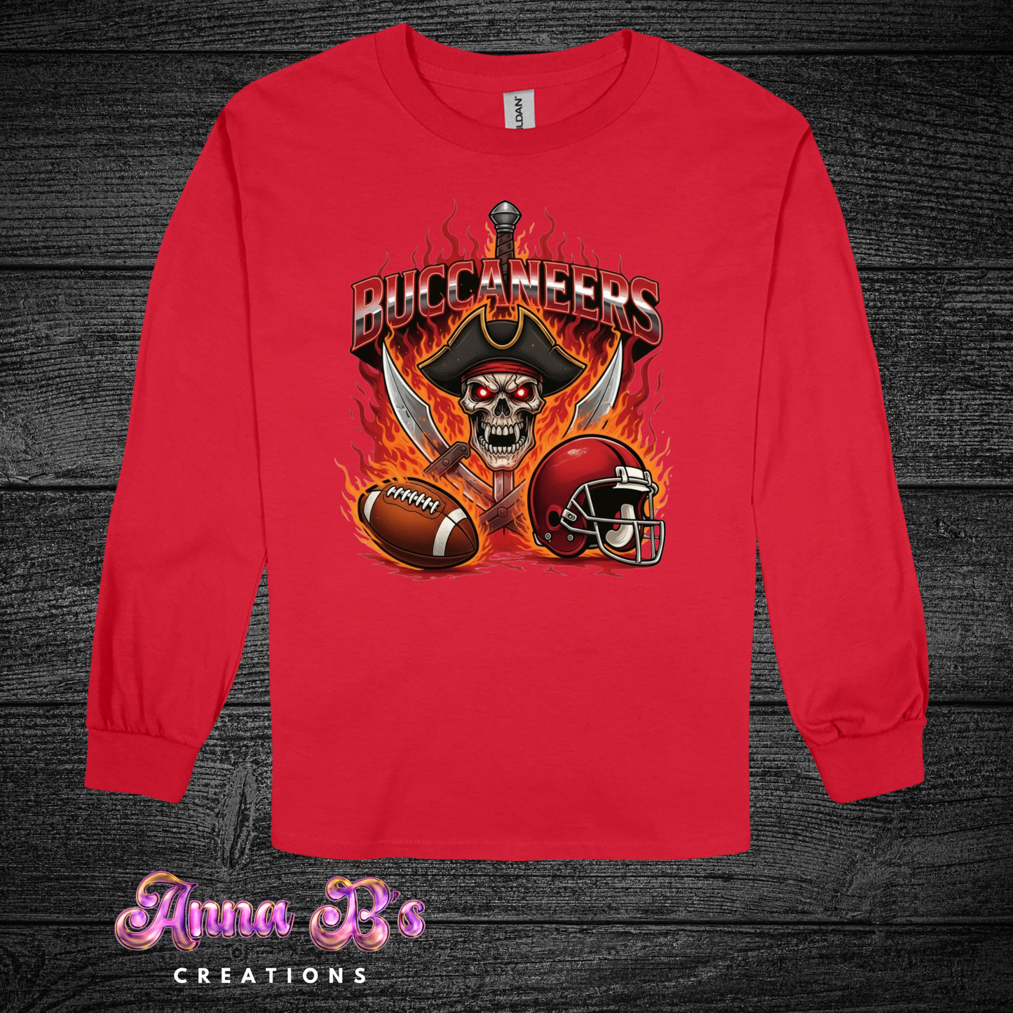 Tampa Bay Buccaneers Fiery