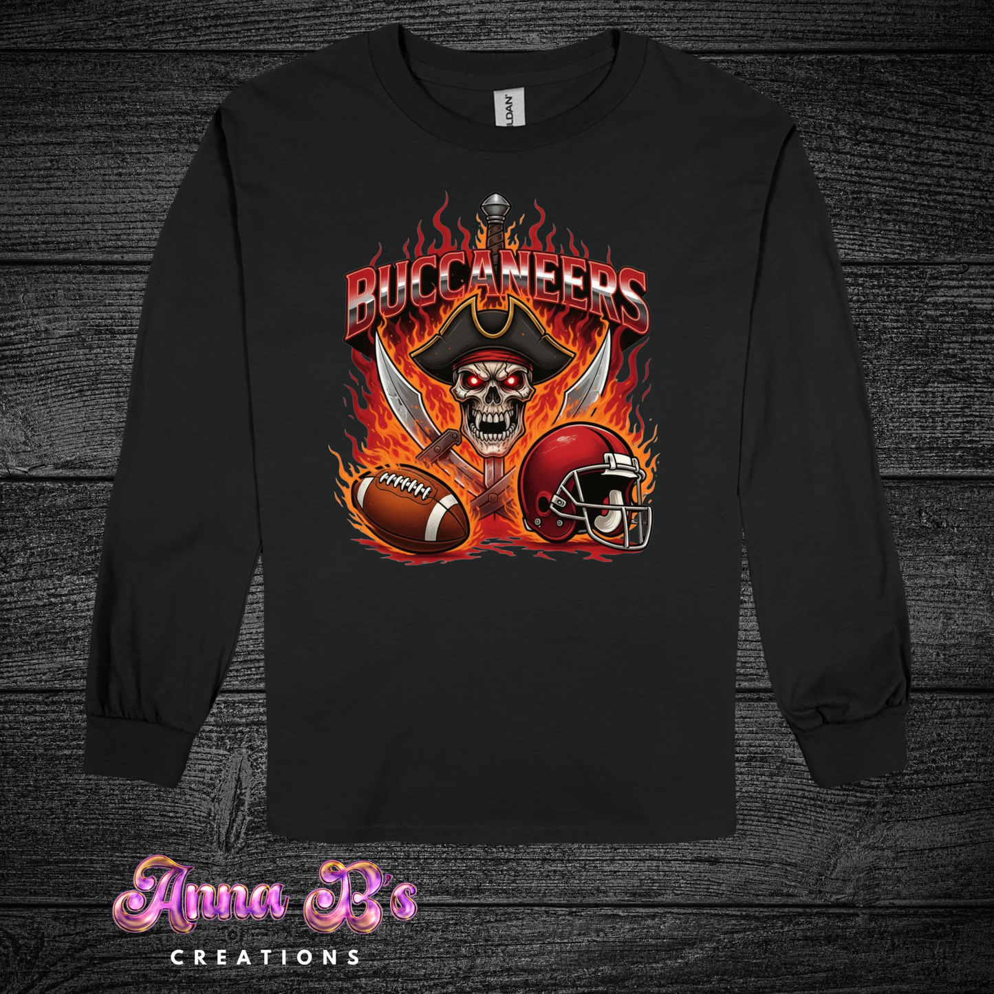 Tampa Bay Buccaneers Fiery