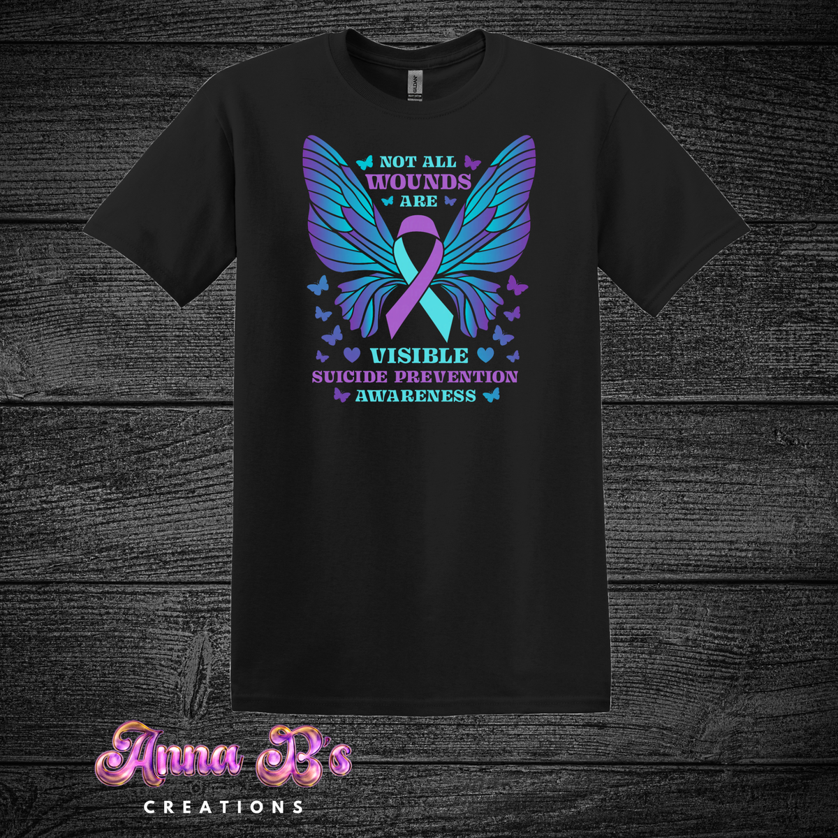 Not All Wounds are Visible Butterfly