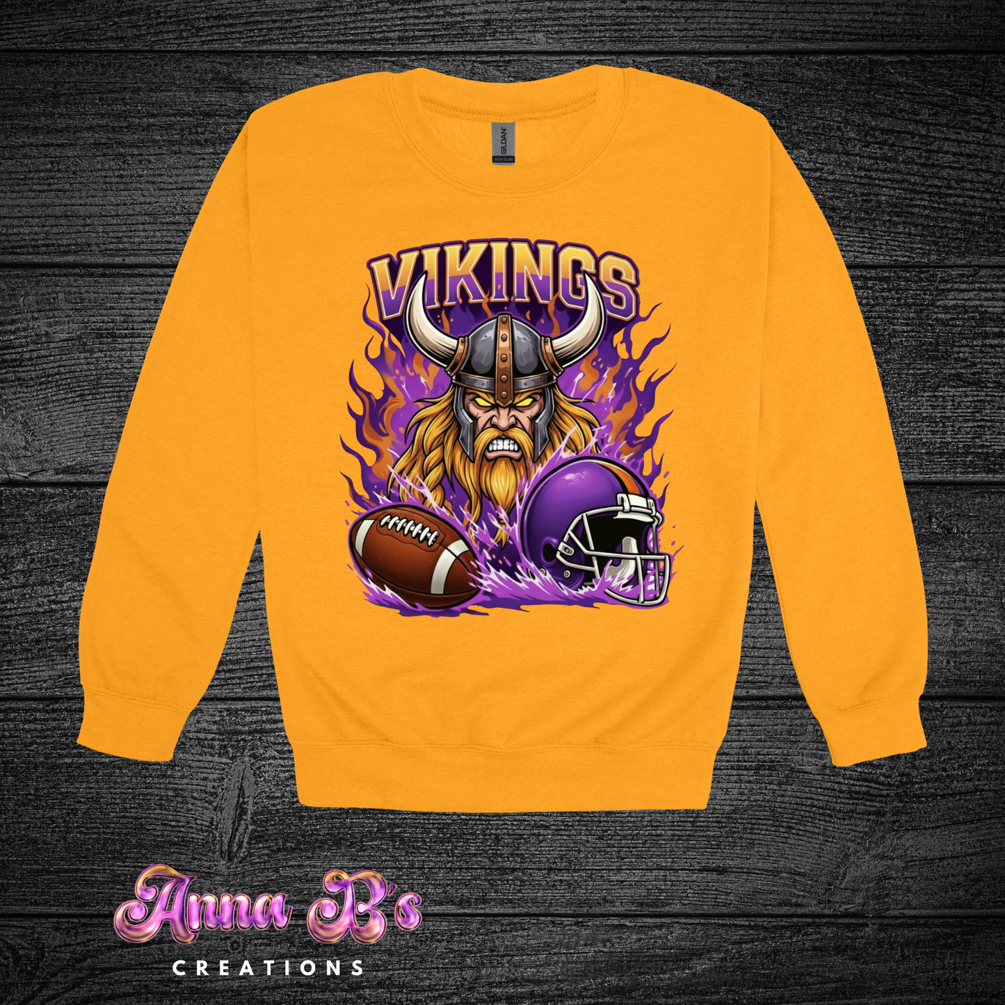 Minnesota Vikings Fiery