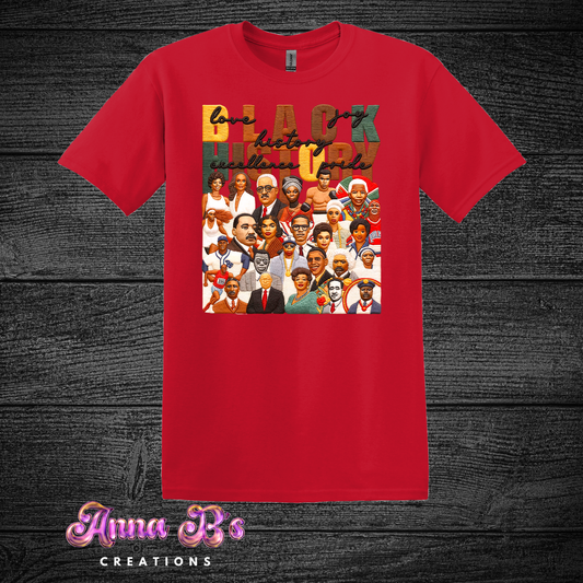 Black History Faux Embroidery