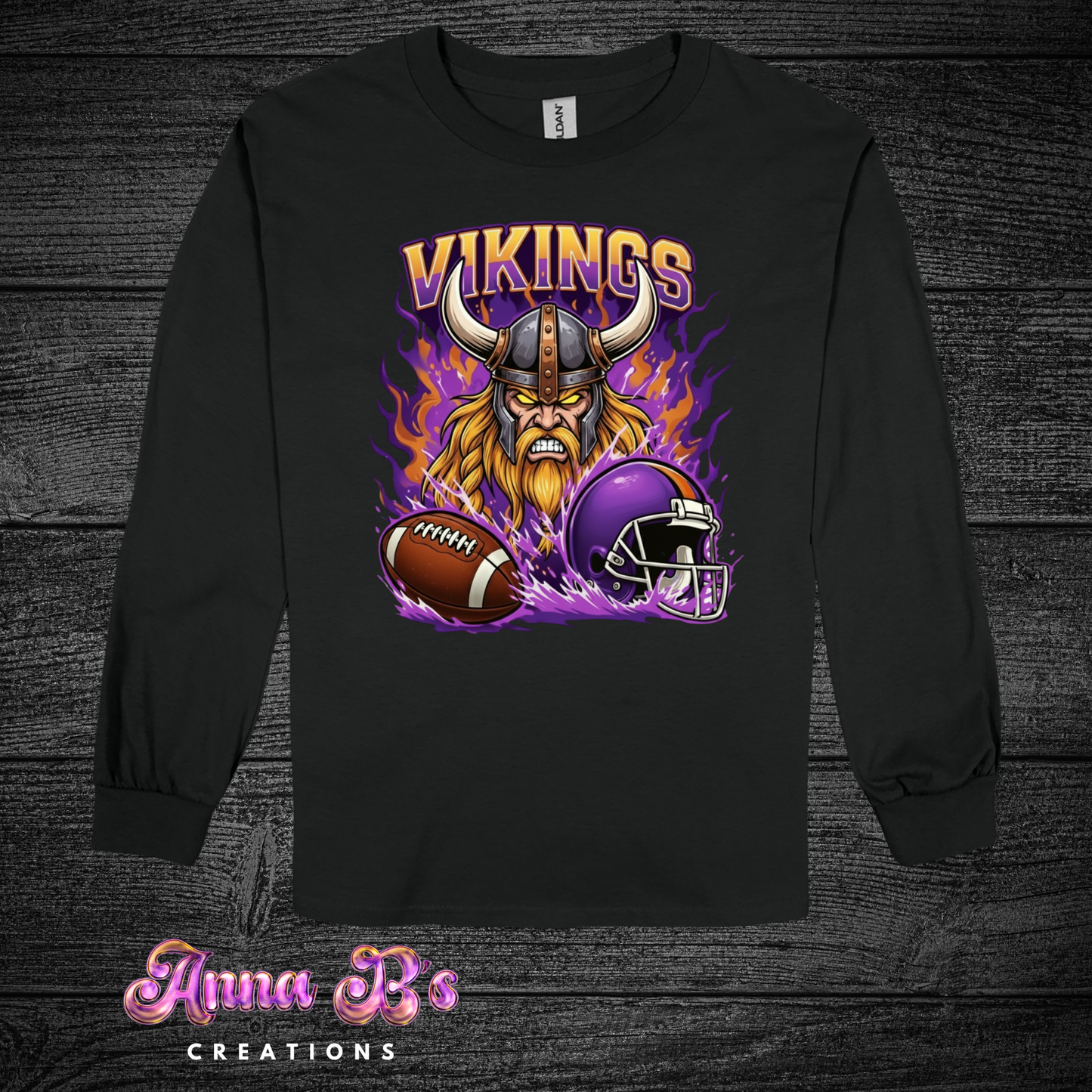 Minnesota Vikings Fiery