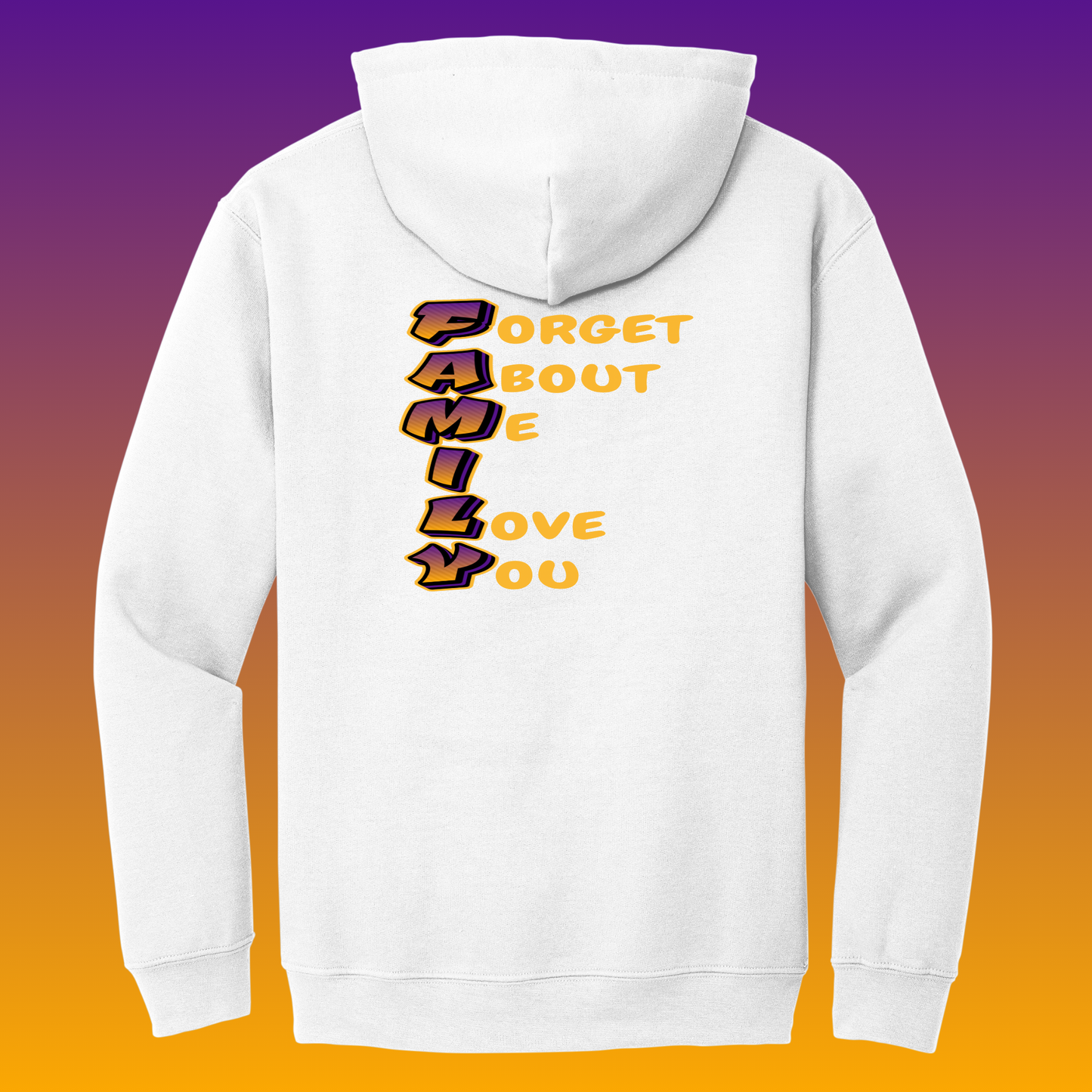 Big West (Gold Writing)- Basketball Hoodies