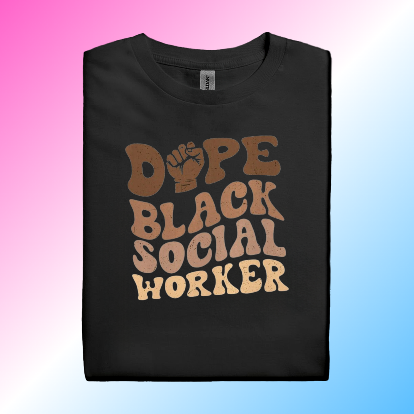 Dope Black Social Worker