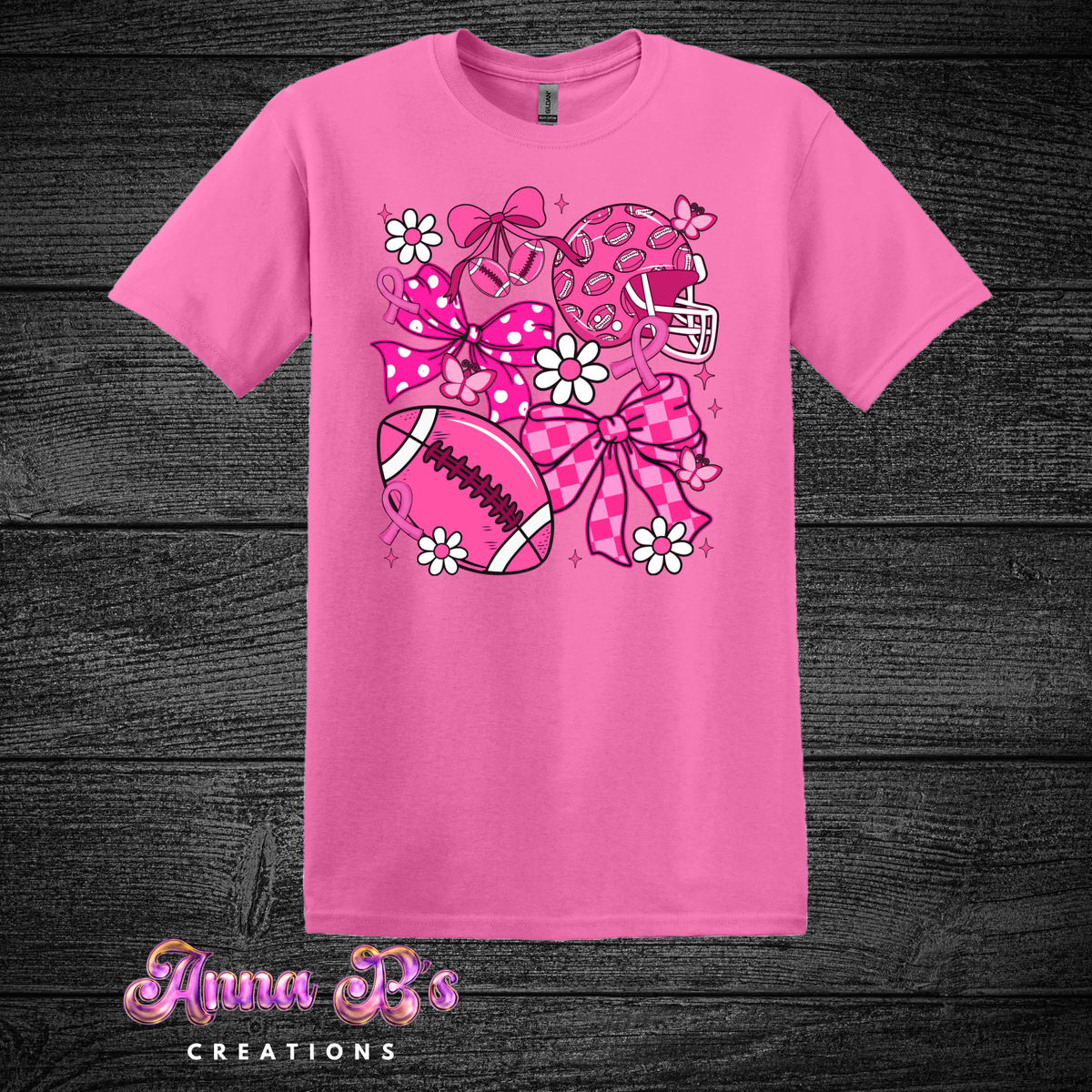 Breast Cancer Football Theme