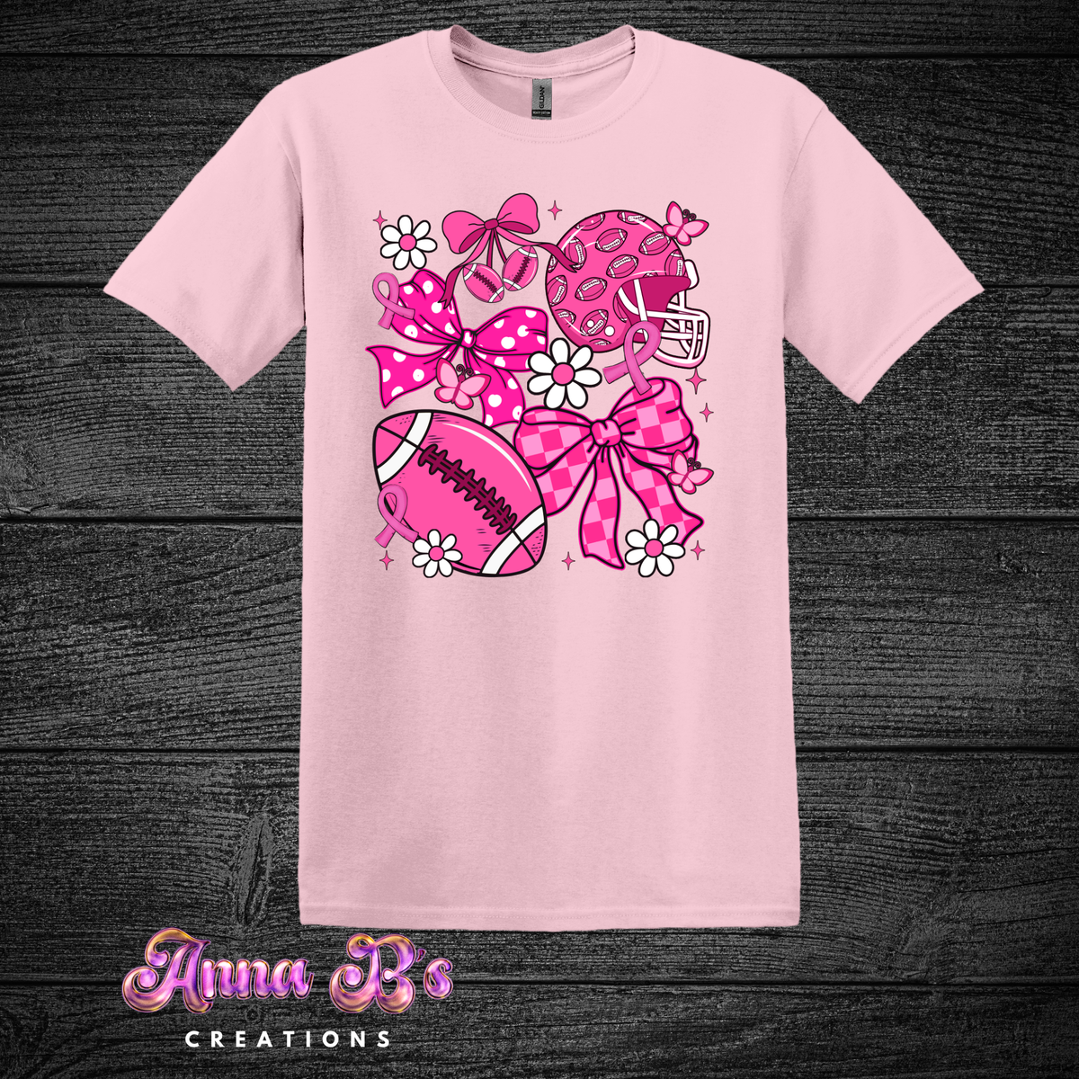 Breast Cancer Football Theme