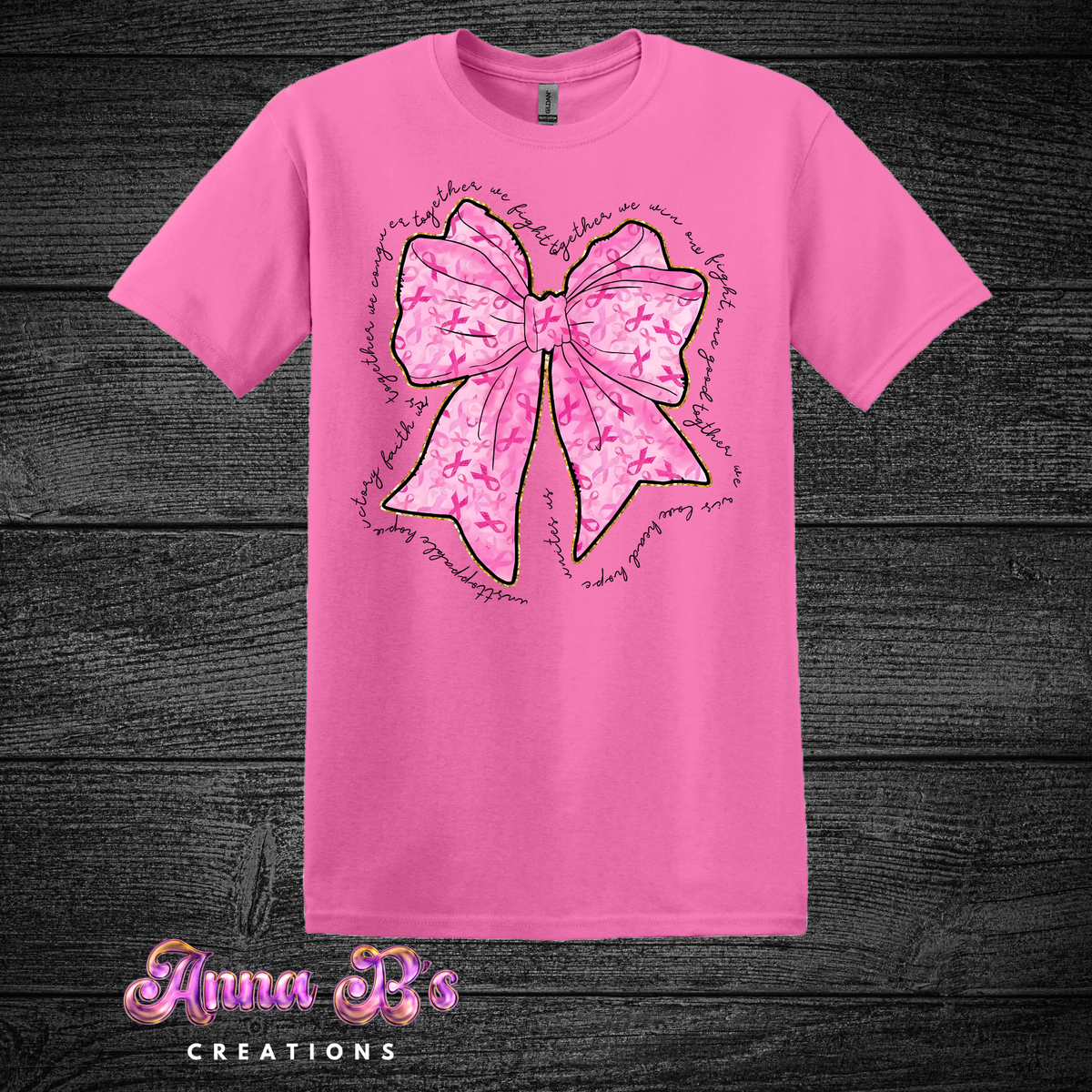 Breast Cancer Bow- Together