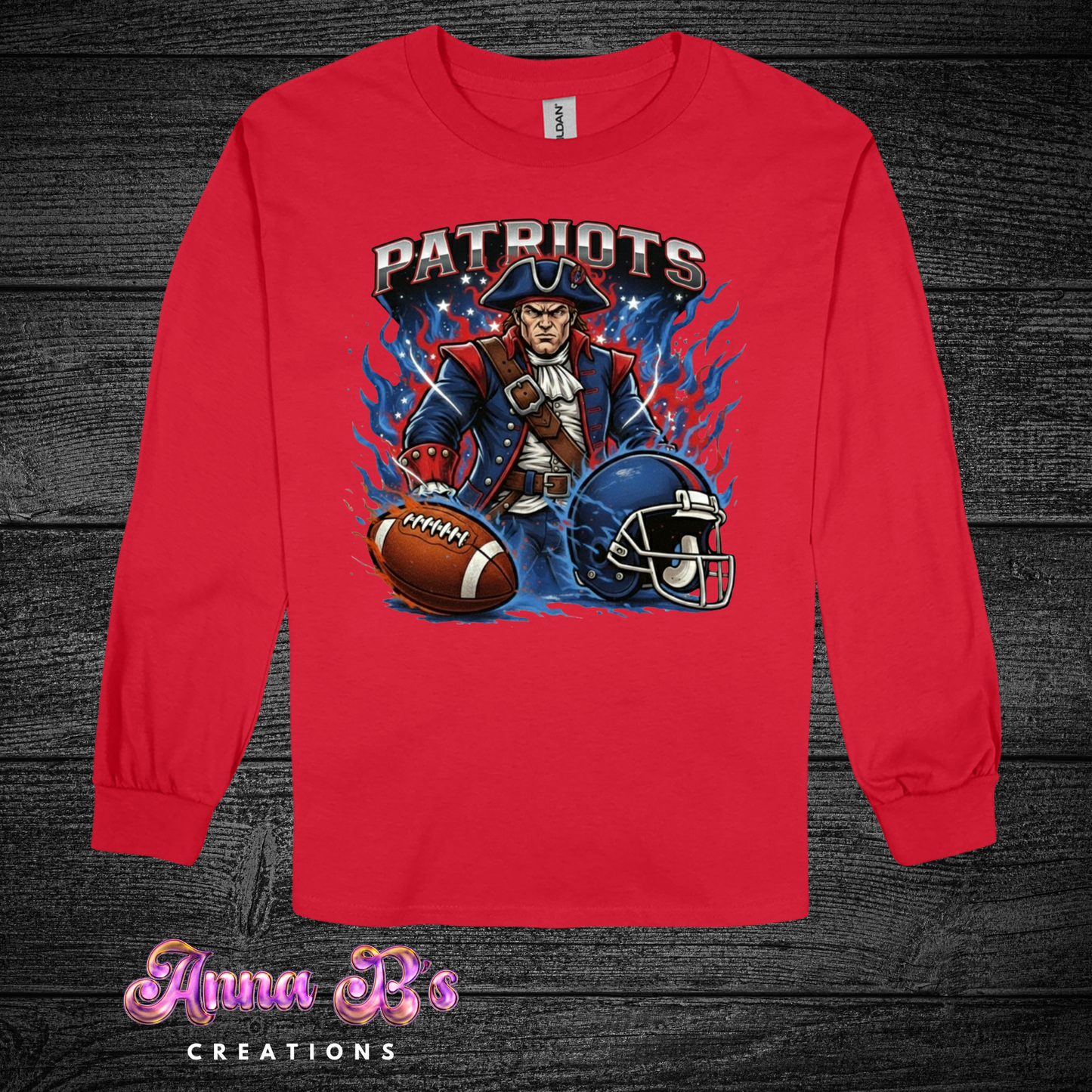 New England Patriots Fiery
