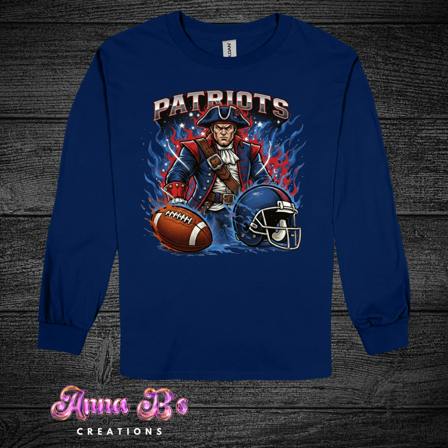 New England Patriots Fiery