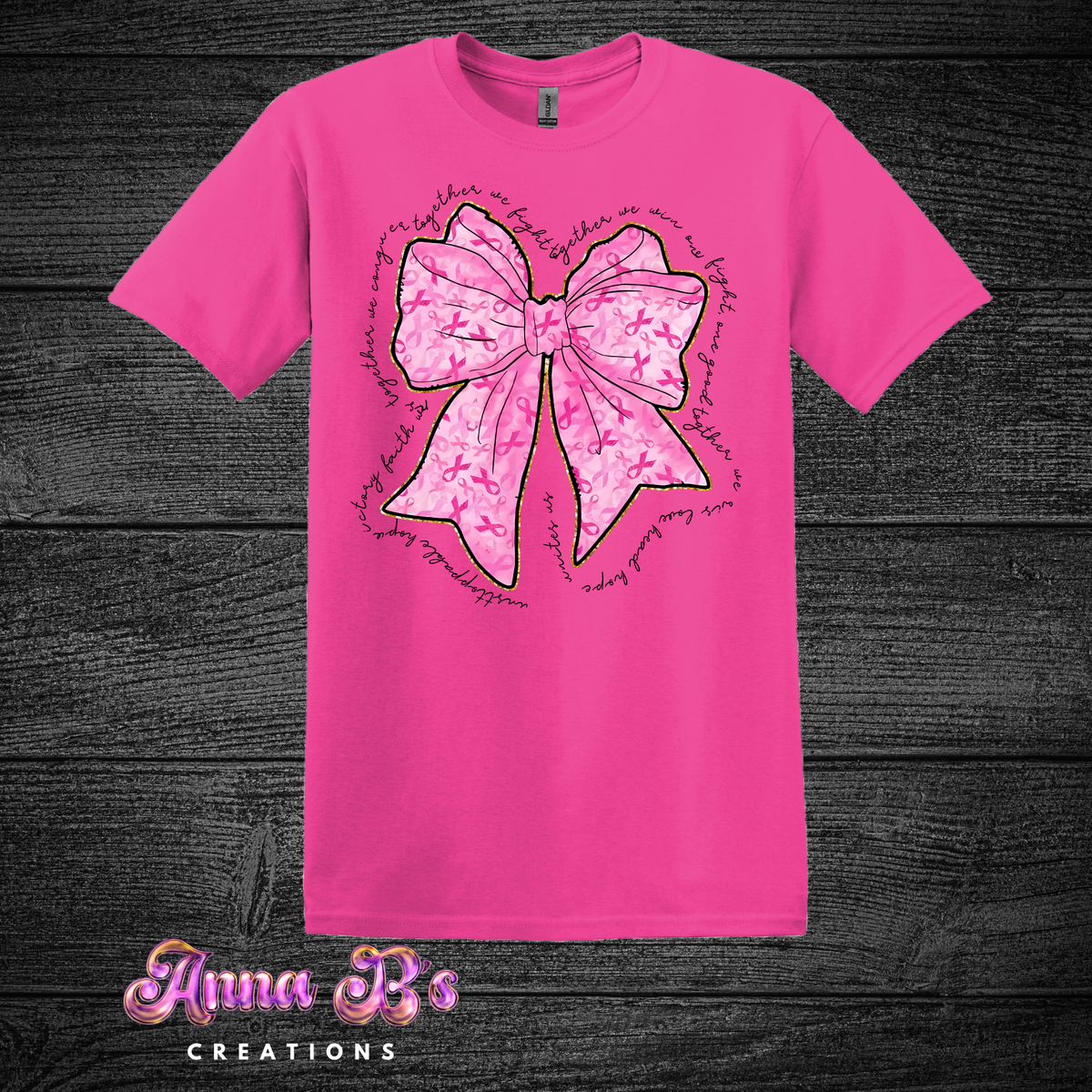 Breast Cancer Bow- Together