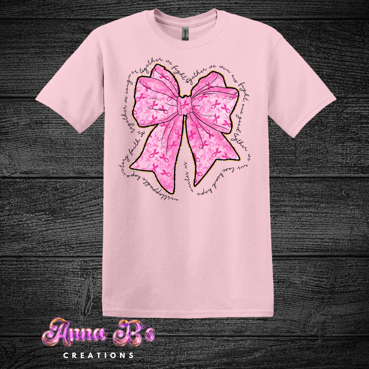 Breast Cancer Bow- Together