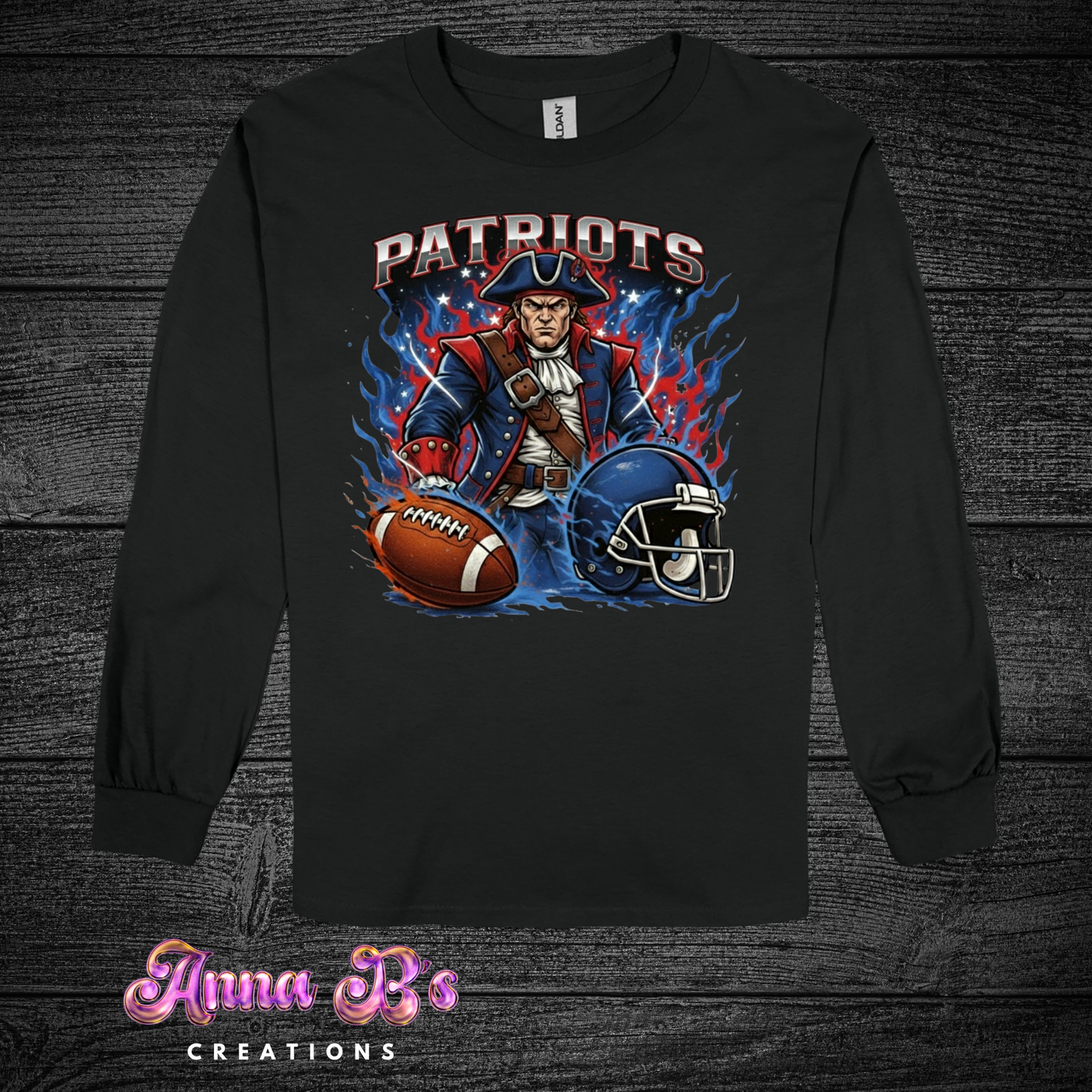 New England Patriots Fiery