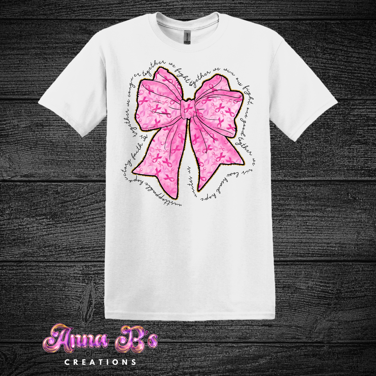 Breast Cancer Bow- Together