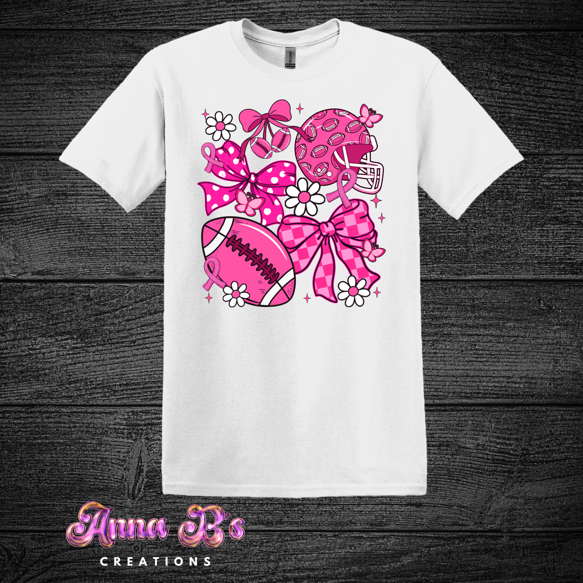 Breast Cancer Football Theme