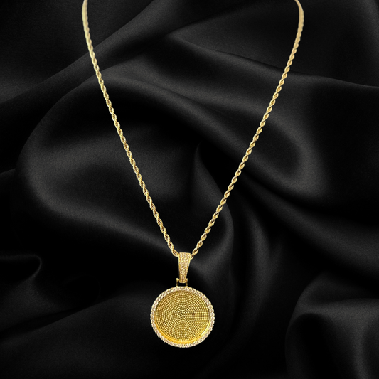 Small Hip-Hop Photo Necklace
