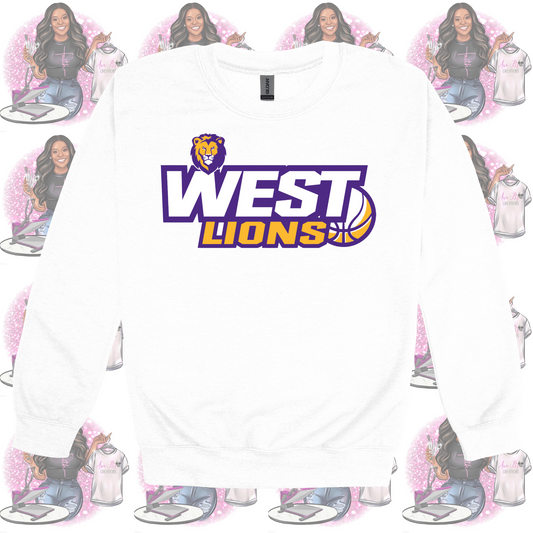 WJHS Lions- Basketball Sweatshirts