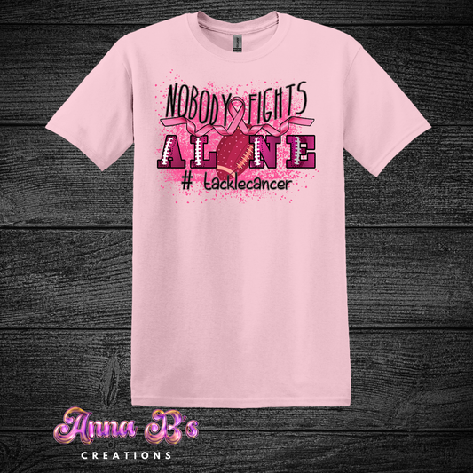 Nobody Fights Alone- Football & Breast Cancer