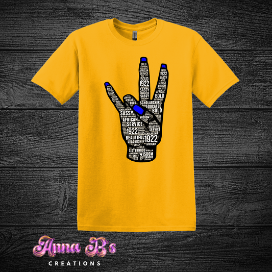 ΣΓΡ- Sigma Gamma Rho Hand Sign