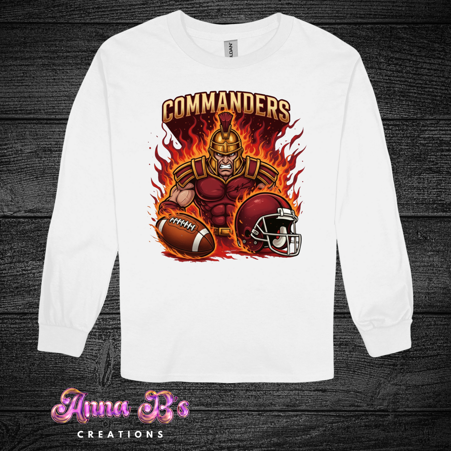 Washington Commanders Fiery