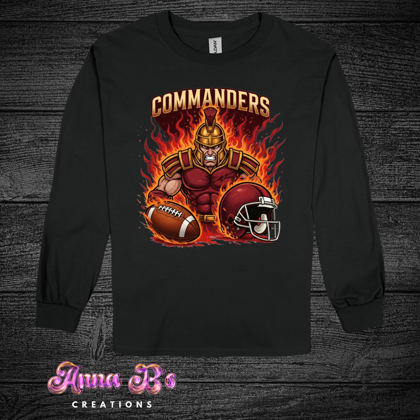 Washington Commanders Fiery