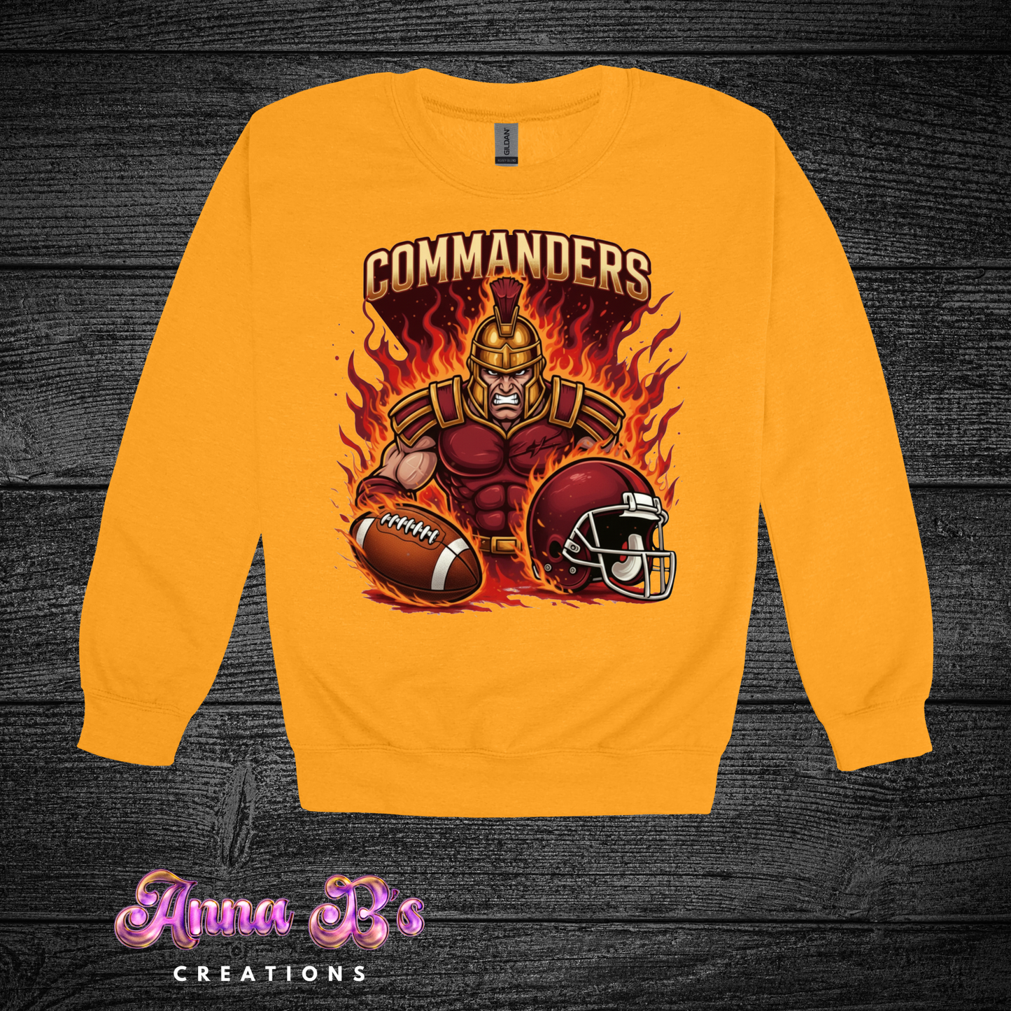 Washington Commanders Fiery