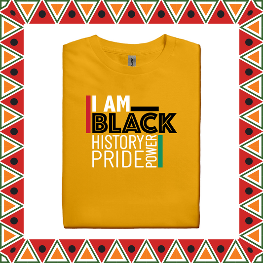 I Am Black Pride (Adults 2X-5X)