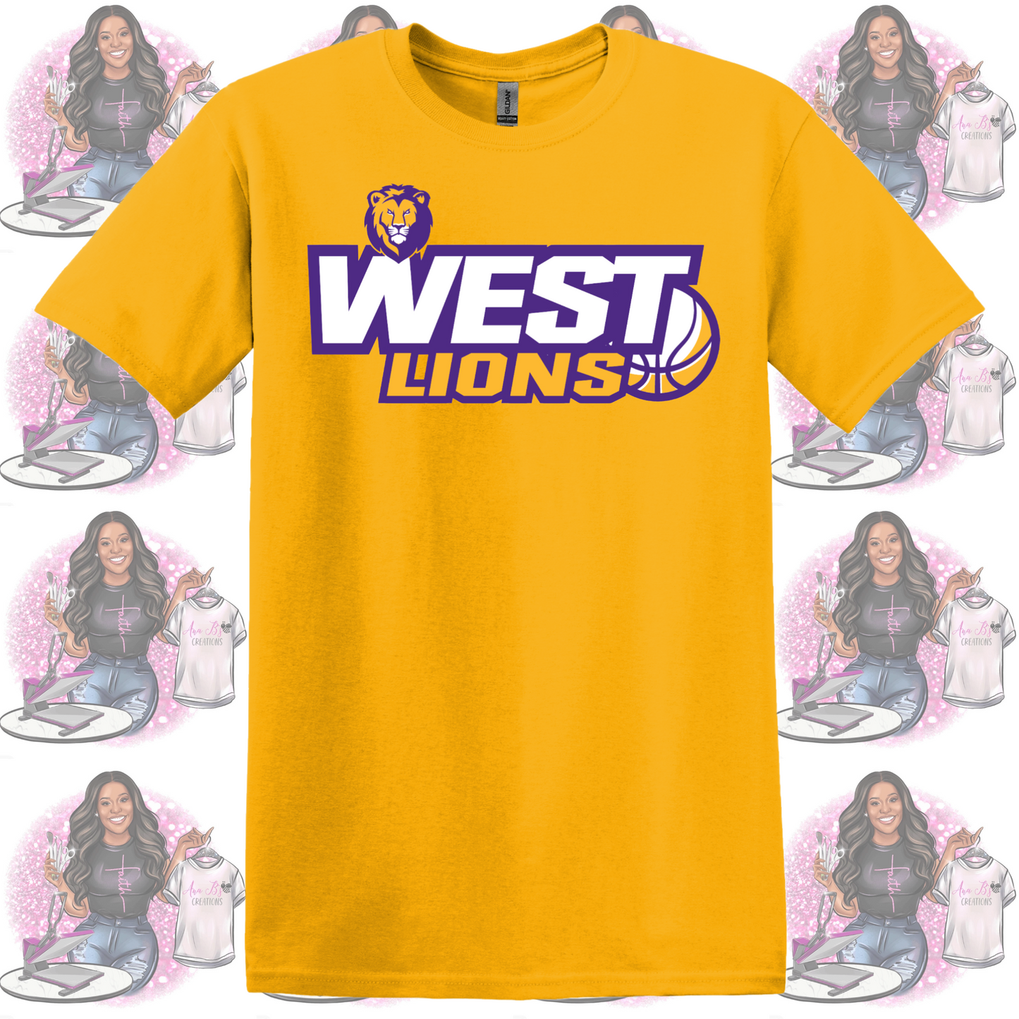 WJHS Lions- Basketball Shirts