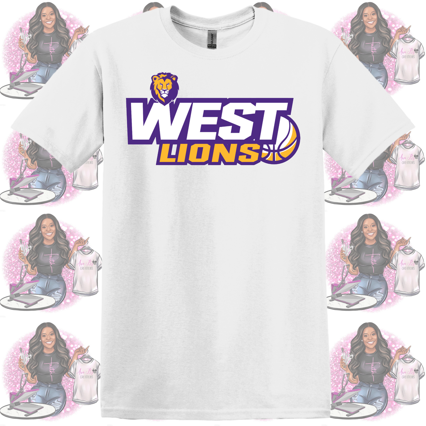 WJHS Lions- Basketball Shirts
