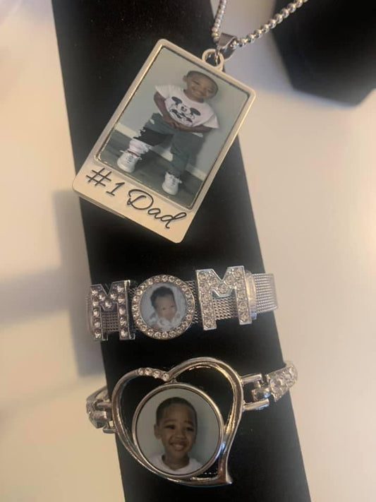 Mom Photo Bracelet